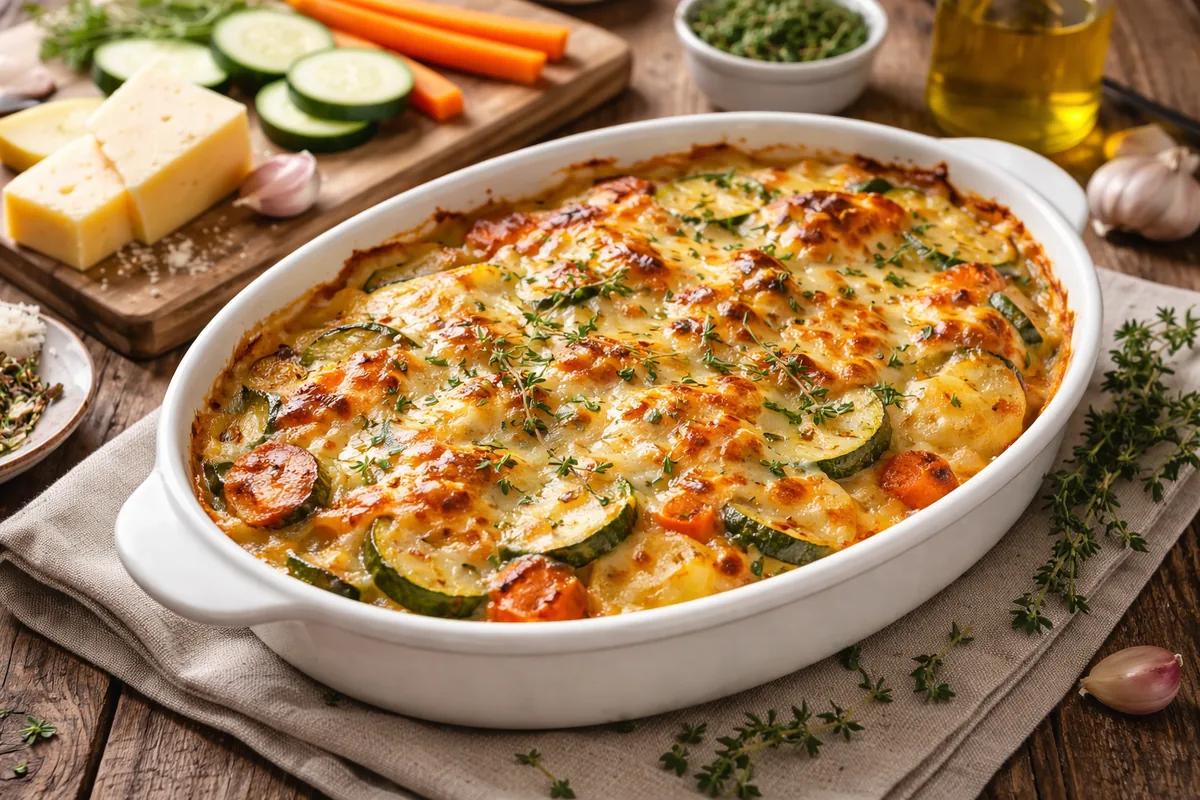 Comment préparer un gratin de légumes savoyard facile et savoureux