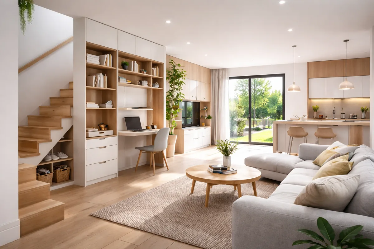 Comment optimiser l'espace dans une maison neuve en utilisant des solutions innovantes