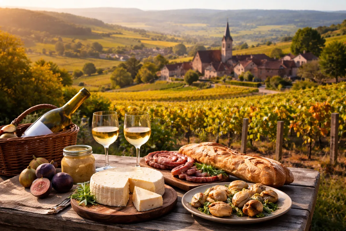 Les routes gourmandes de bourgogne : un parcours sensoriel