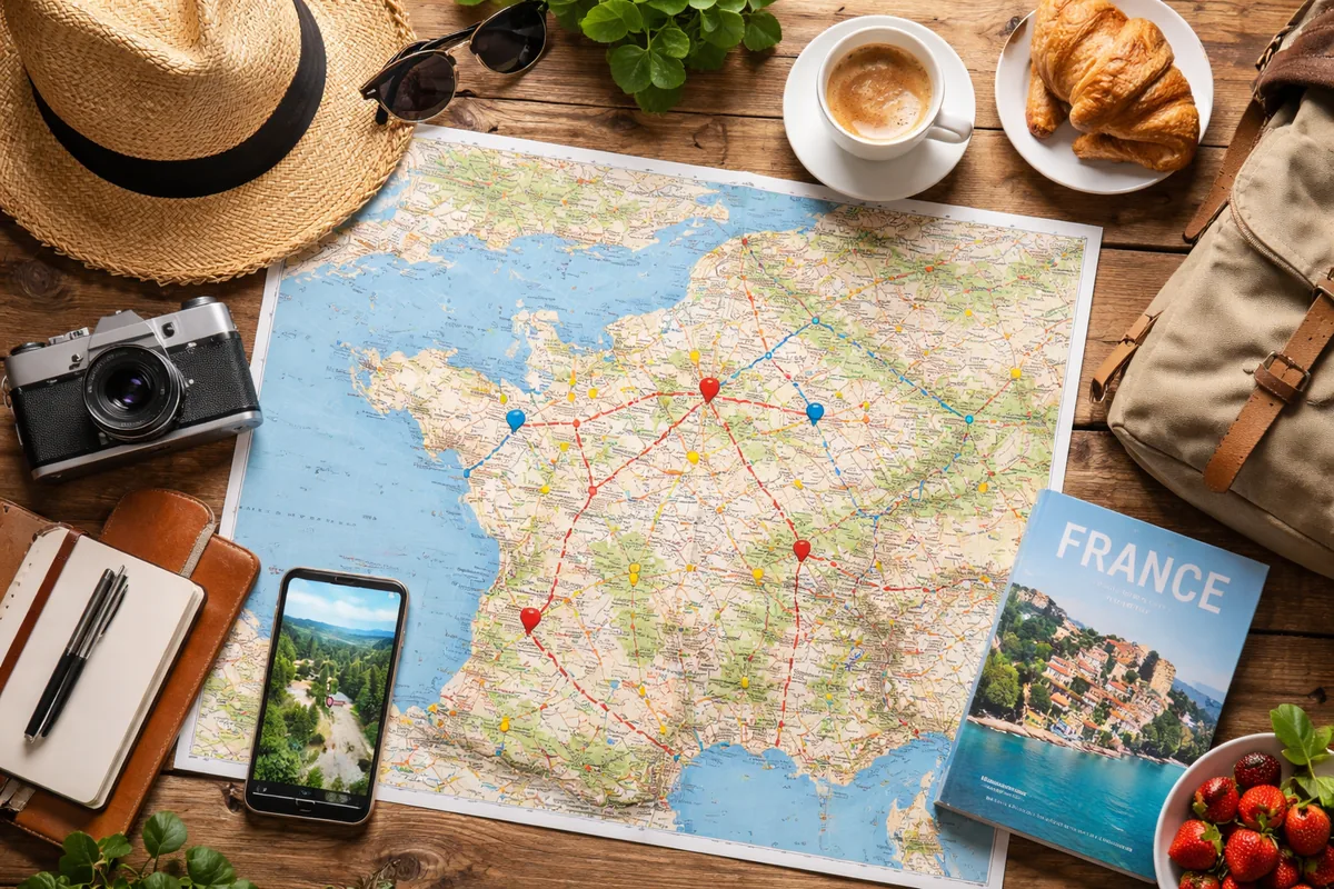Comment planifier un voyage d'une semaine pour découvrir la France autrement